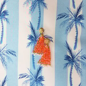 MAUNA KEA Small Shell Tassel Earrings