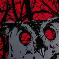 Image 3 of Dark Owl Screenprint