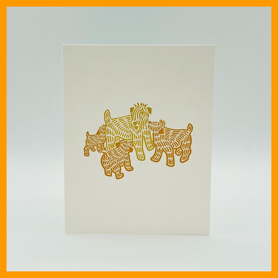 Image of A WHEATEN MOTHER'S LOVE - SINGLE CARD