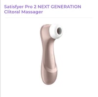 Image 1 of Satisfyer pro 2 clitoral massager