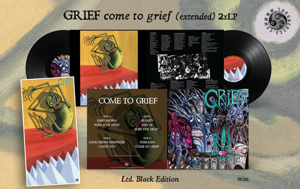 GRIEF ~ Come to Grief (Extended) / VINYL 2LP (black ltd. 200)