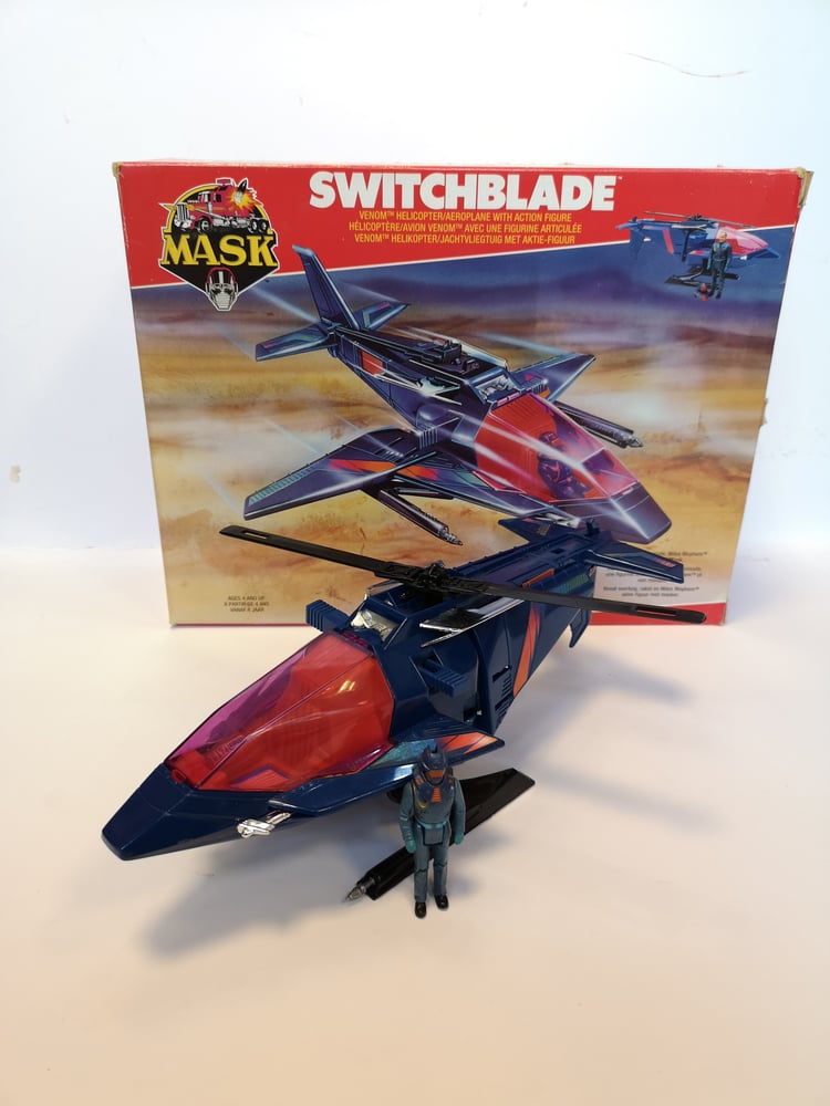 Image of M. A. S. K. Switchblade Vehicle and figure