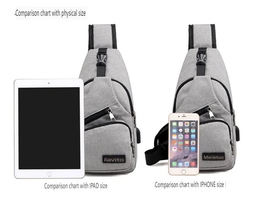 Image of Gym travel chest shoulder bag