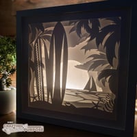 Image 1 of Beach Themed Shadow Boxes