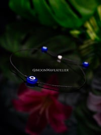 Image 3 of Adjustable Evil Eye Bracelet