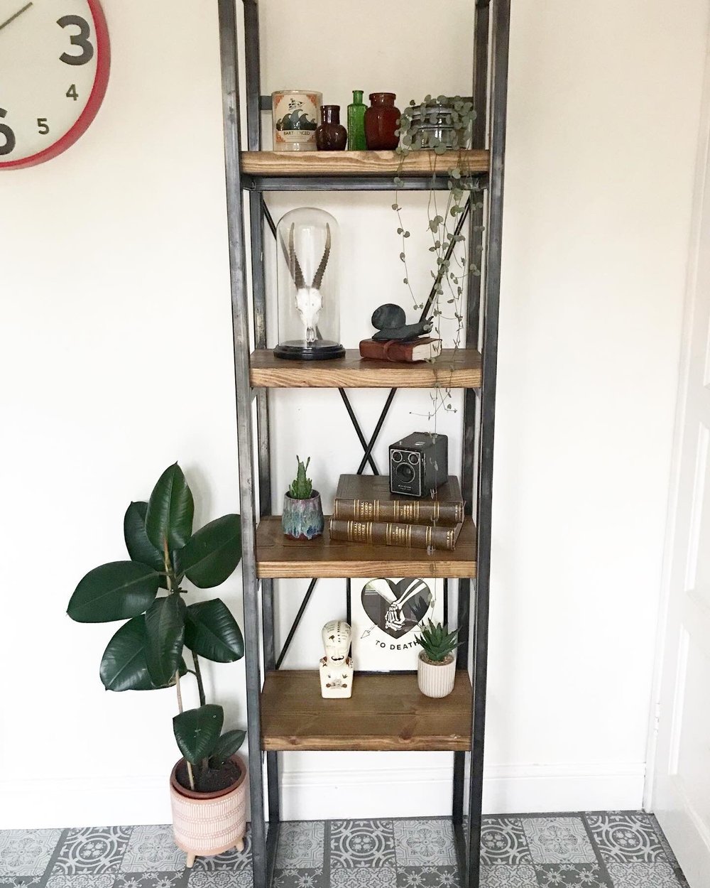 Industrial Storage Unit Bookshelf Storage