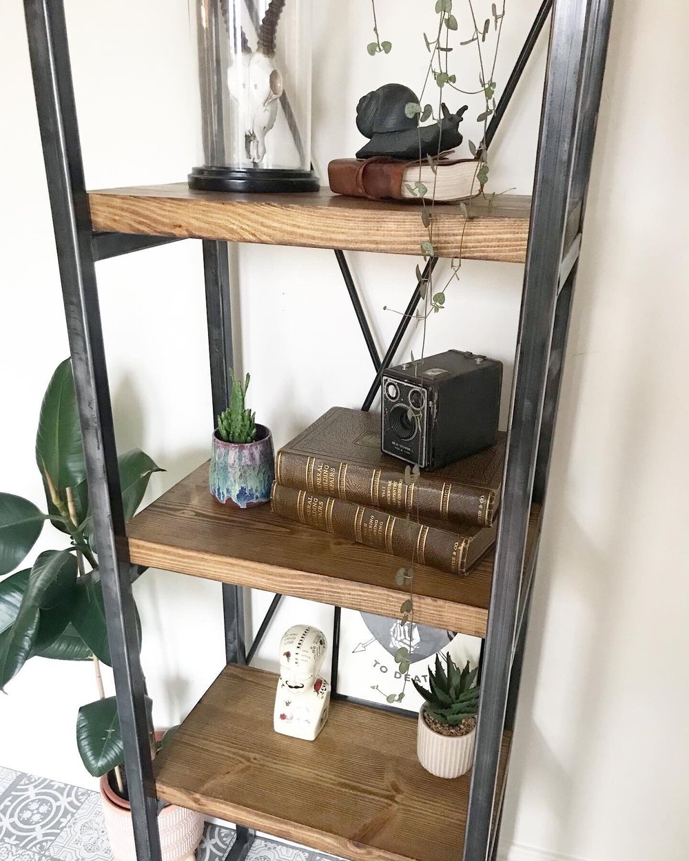Industrial Storage Unit Bookshelf Storage