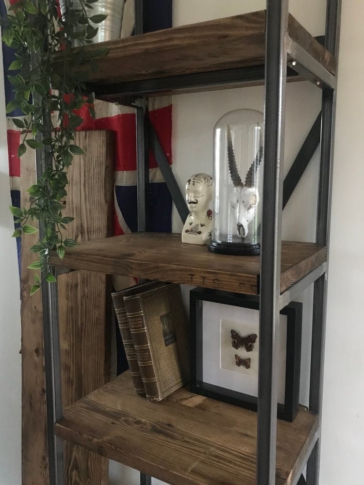 Industrial Storage Unit Bookshelf Storage