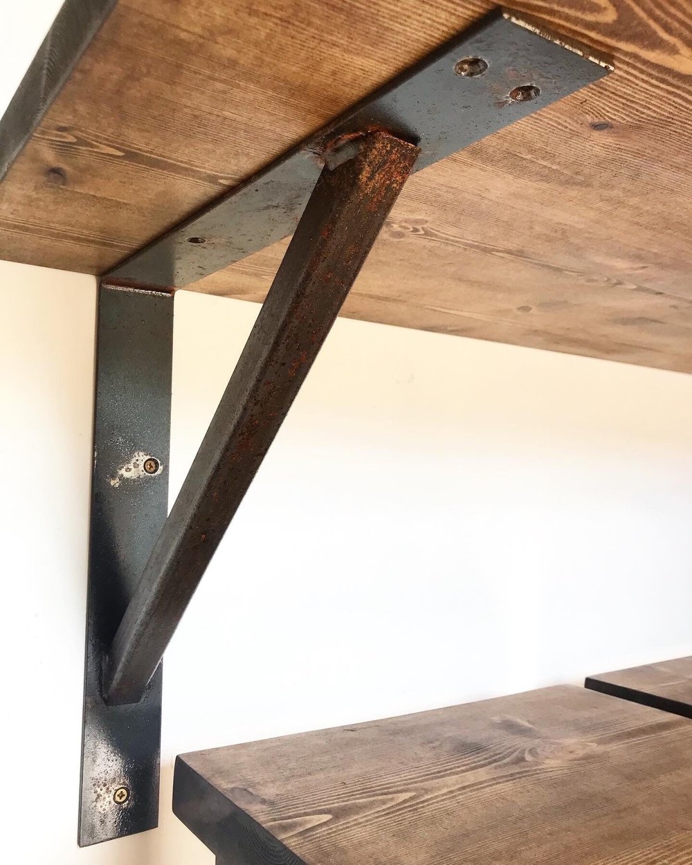 Industrial rust effect patina Bar Stool
