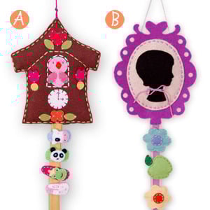 Image of hair clip holder #3