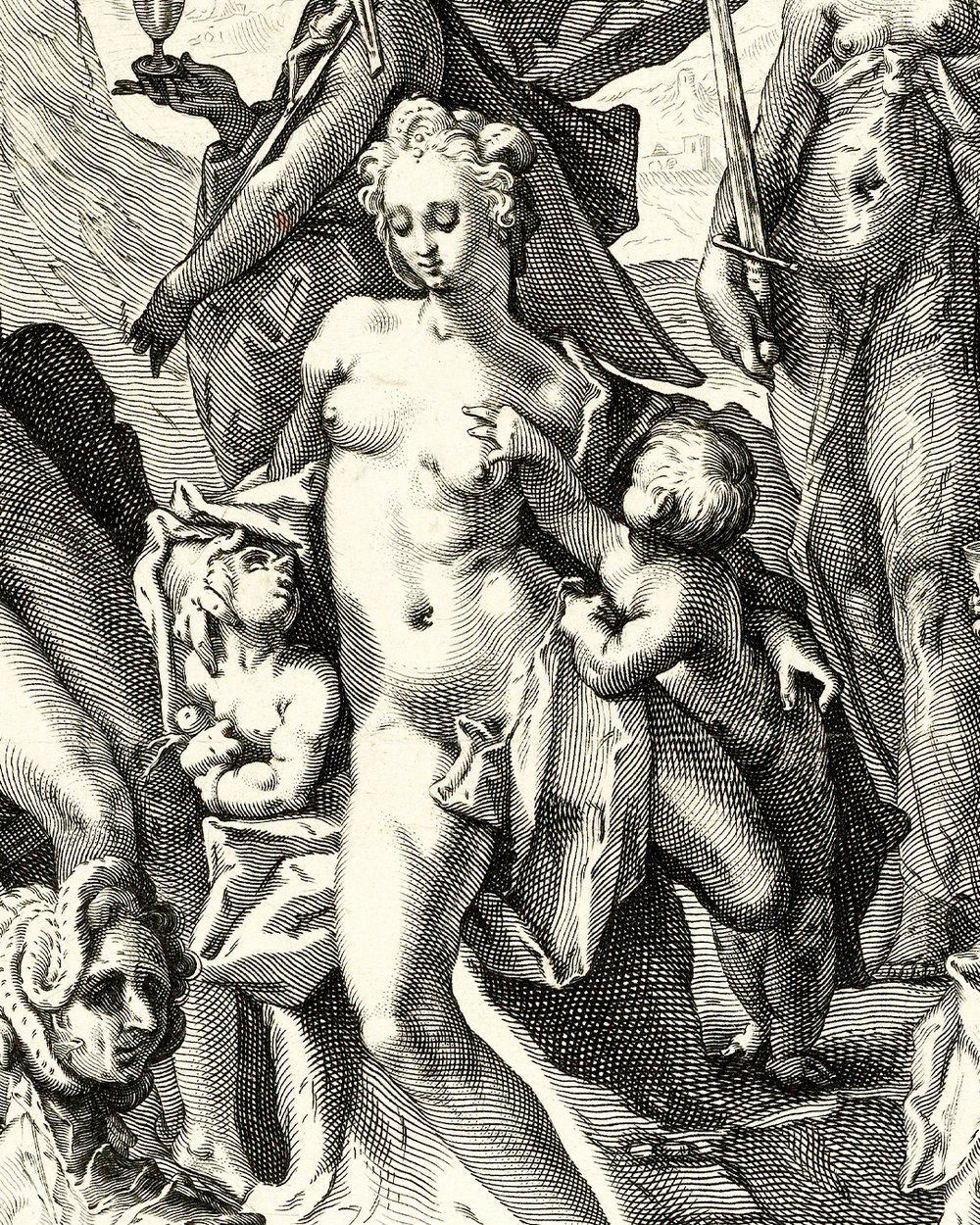 ''The seven Virtues'' (1588)