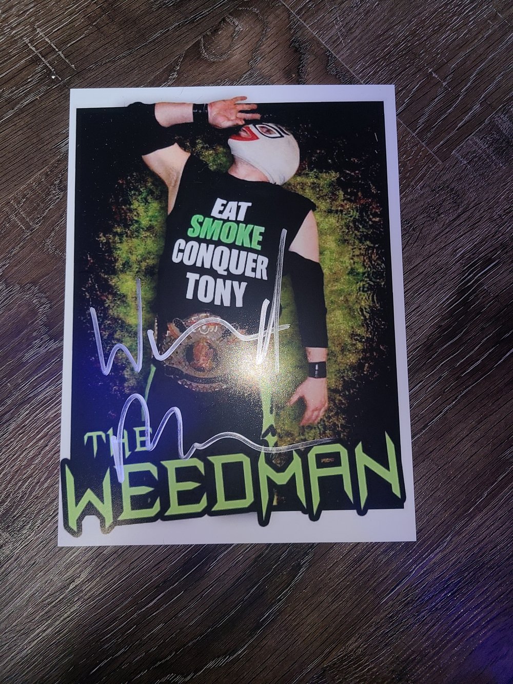 Weedman Signed 8x10s