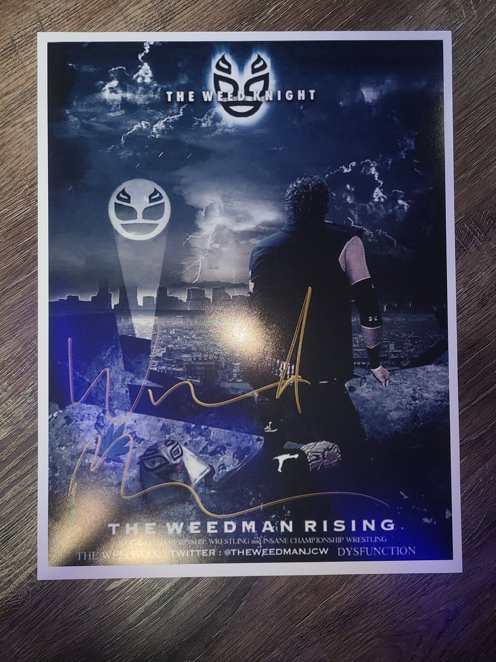 Weedman Signed Posters