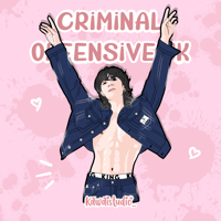 Image 2 of :  🚨 [Pre-Order]  👀👀Criminal Offensive  Series: JK; TAE; JIMIN 👀👀🚨 