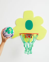 Image 1 of Chance Mini Flower Basketball Hoop Set