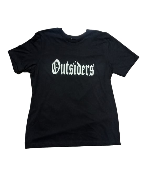 Image of Rebel Outsiders  Glow in the Dark " Black "  Shirt