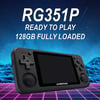 RG351P Handheld Console (Black) 128GB Ready to Play + Fully Loaded