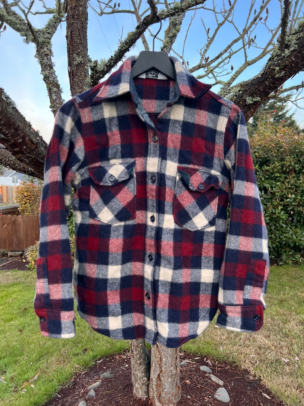 Vintage 1970’s Woolrich Button Up (S)