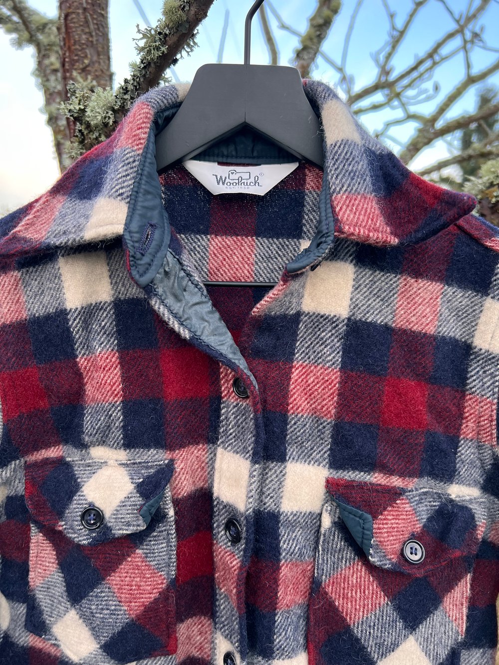 Vintage 1970’s Woolrich Button Up (S)