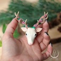 Image 4 of Blossom Deer necklace