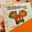 Orange Bird Cookie Cutter/Stamp w/bonus pin!