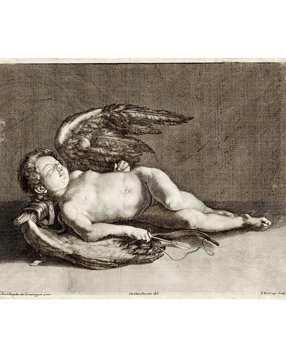 ''Sleeping Amor'' (1690 - 1739)