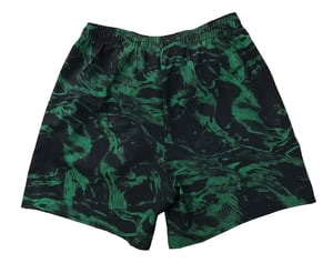Image of Classic Logos (Forest Green Drawstring Shorts)