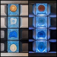 Image 3 of Job Stone Keycaps (Light Blue)