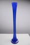 Image of Tall Blue Streaked vase