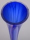 Image of Tall Blue Streaked vase