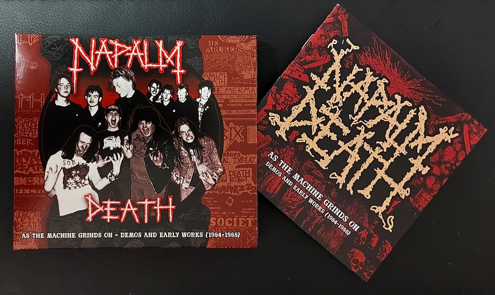 NAPALM DEATH - AS THE MACHINE GRINDS ON - DEMOS AND EARLY WORKS (1984 - 1988) 2CD