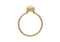 Image 3 of Reserved. Emerald cut diamond engagement ring. 18k. Hendrik