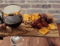 Image of Personal Wine Glass Holder CharcuterieBoard- 6 piece set