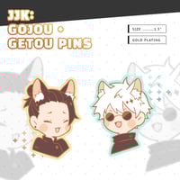 Image 1 of JJK: Getou Gojo Enamel Pins