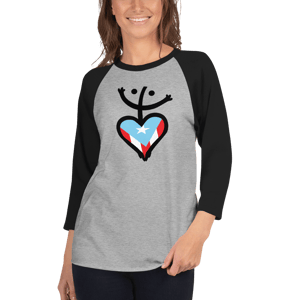 Image of Coqui-Love ¾ Sleeve Raglan