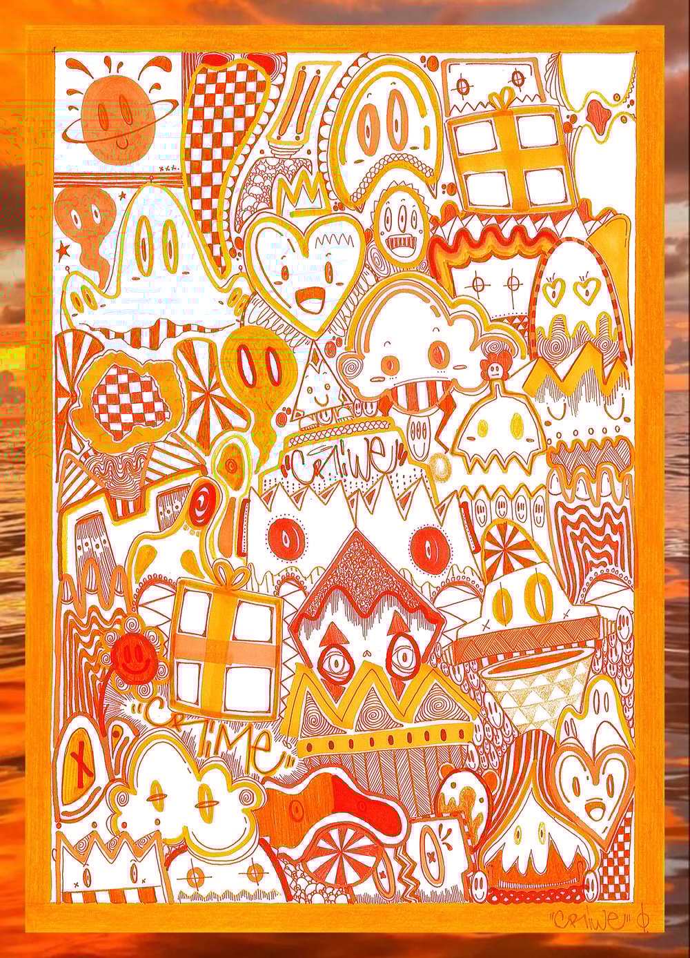 Image of Orange • Jeunesse, créativité, échange, vitalité 🟠.                  