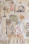 Little House Embroidery Template