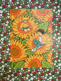 Image 1 of ZATCH BELL! | Sunflowers Art Print
