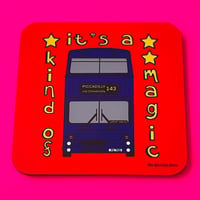 Manchester Magic Bus Drinks Coaster