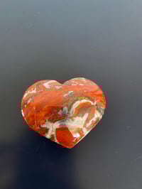 Medium Red Jasper Heart