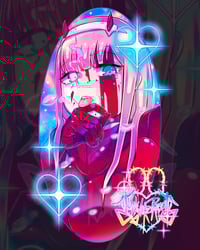 Zero Two Bloodied Print