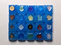 Image 1 of Job Stone Keycaps (Blue)