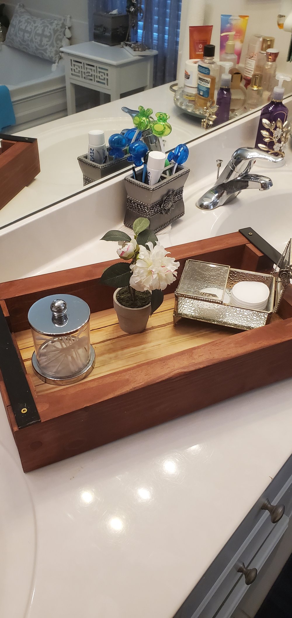 Modern Rustic Tray