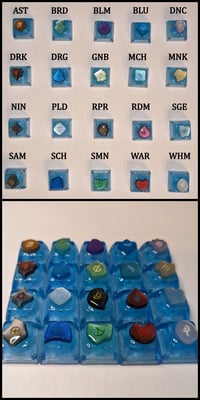 Image 2 of Job Stone Keycaps (Light Blue)