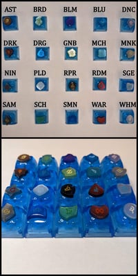 Image 2 of Job Stone Keycaps (Blue)
