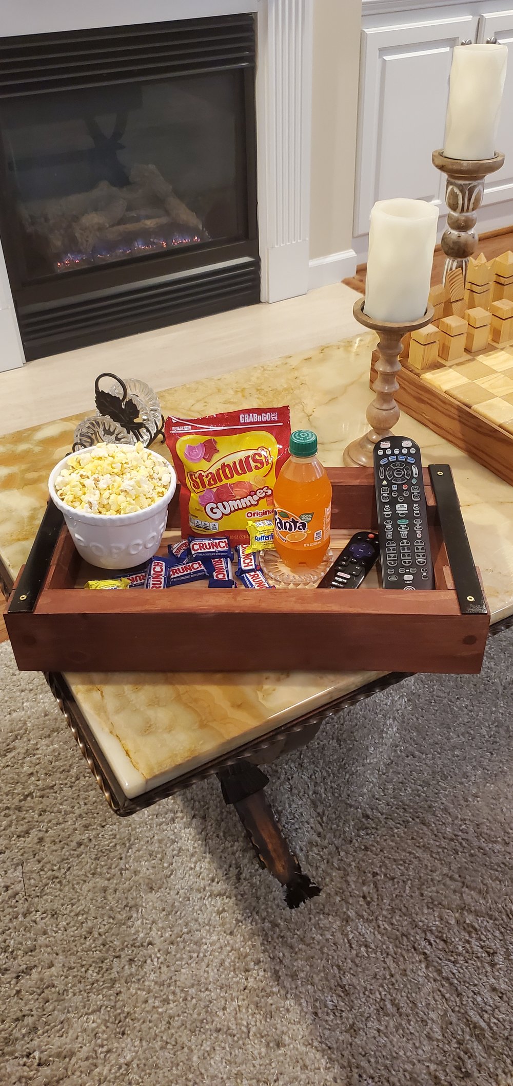 Modern Rustic Tray