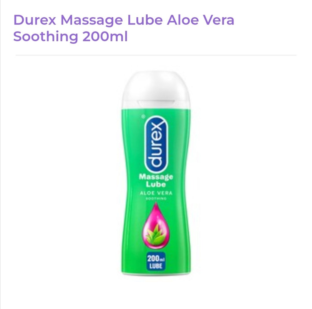Image of Durex Massage Lube Aloe Vera Soothing 200ml
