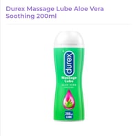 Durex Massage Lube Aloe Vera Soothing 200ml