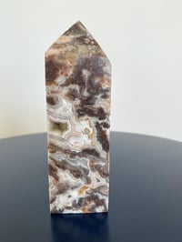 Image 1 of Large Mexican Crazy Lace Agate Tower