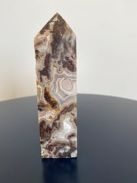 Image 2 of Large Mexican Crazy Lace Agate Tower